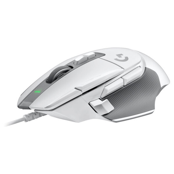 Logitech Souris Filaire G502X Blanc pour Droitiers avec capteur optique 25000 dpi.