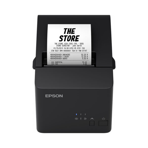 Imprimante thermique EPSON TM-T20X-051 avec connectivité USB et série Titre Image 1 : EPSON TM-T20X-051 - Imprimante thermique fiable et performante