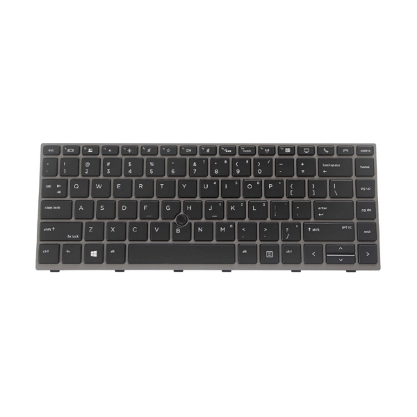 Clavier QWERTY HP Elitebook 840 G6 - face