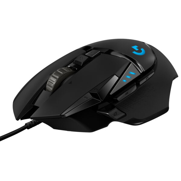 Logitech souris filaire G502 Hero, capteur optique 25 600 DPI pour gamer droitier