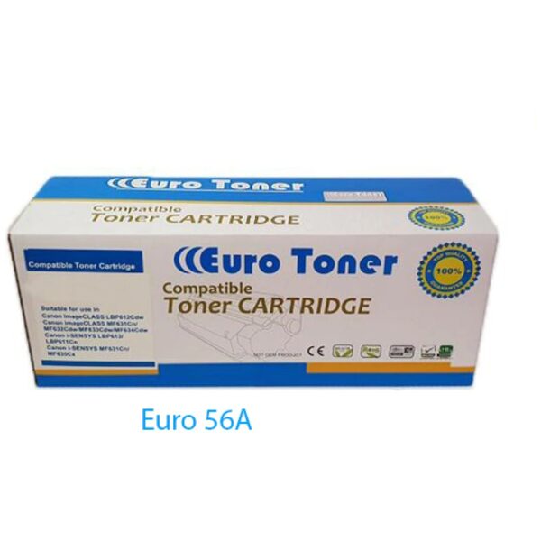 Toner EURO TONER CF256A compatible HP pour impressions nettes.