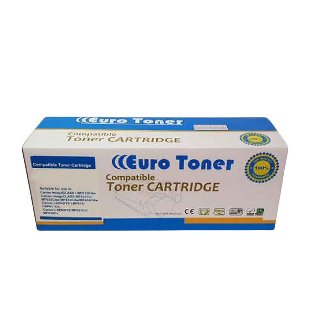 Cartouche de toner EURO CF403A rouge compatible HP en gros plan