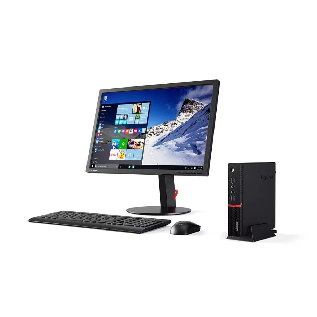 Lenovo a conçu le ThinkCentre M715q Tiny avec une attention particulière à la durabilité et à la sécurité.