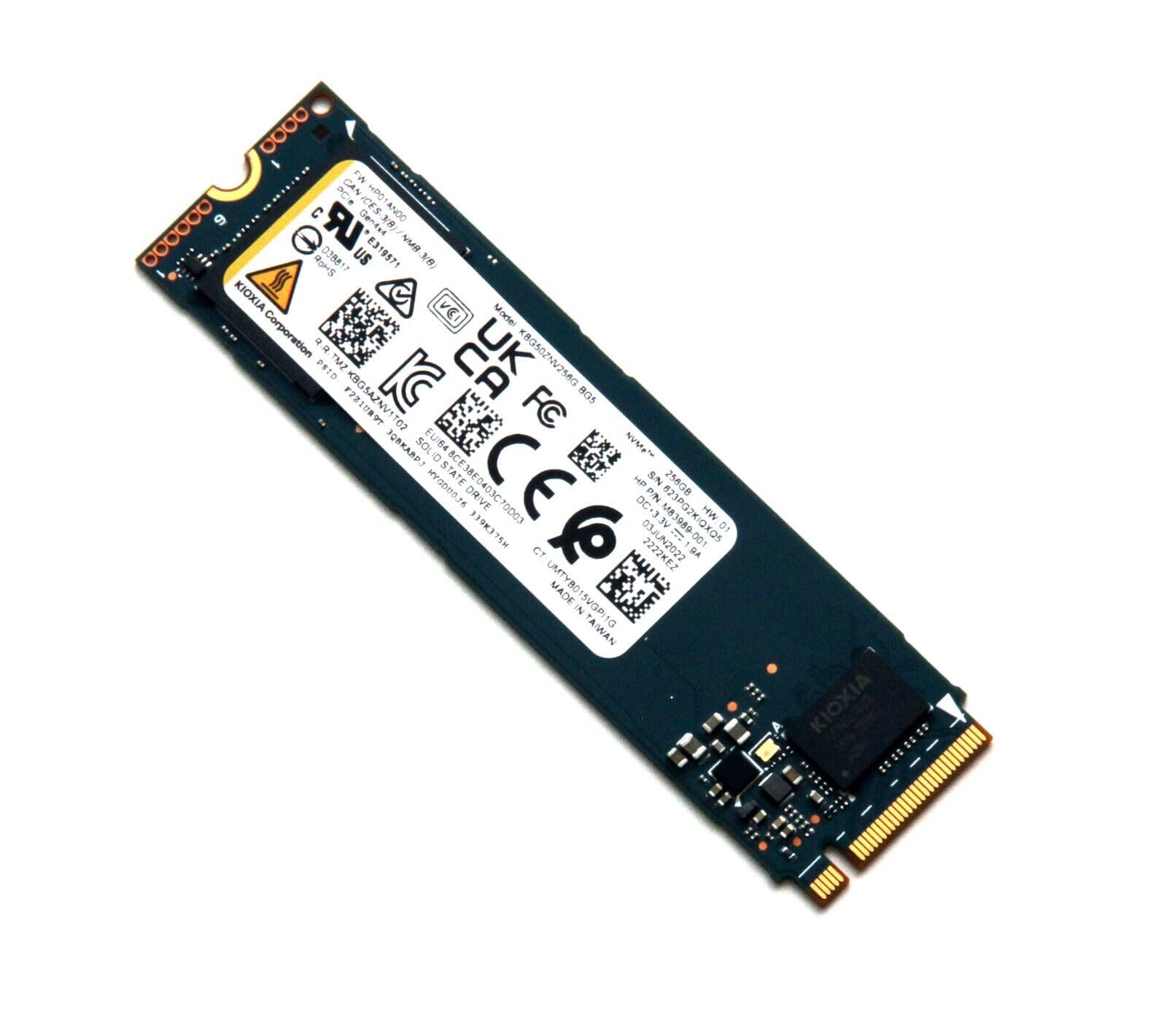 Périphériques & Accessoires - Disque SSD KIOXIA NVMe 256 Go ultra-rapide pour PC et laptop