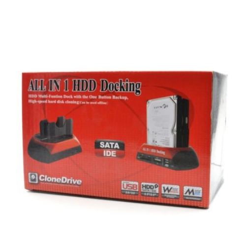 Lecteur de disque dur 875 Docking Rack USB 3.0 avec disque inséré