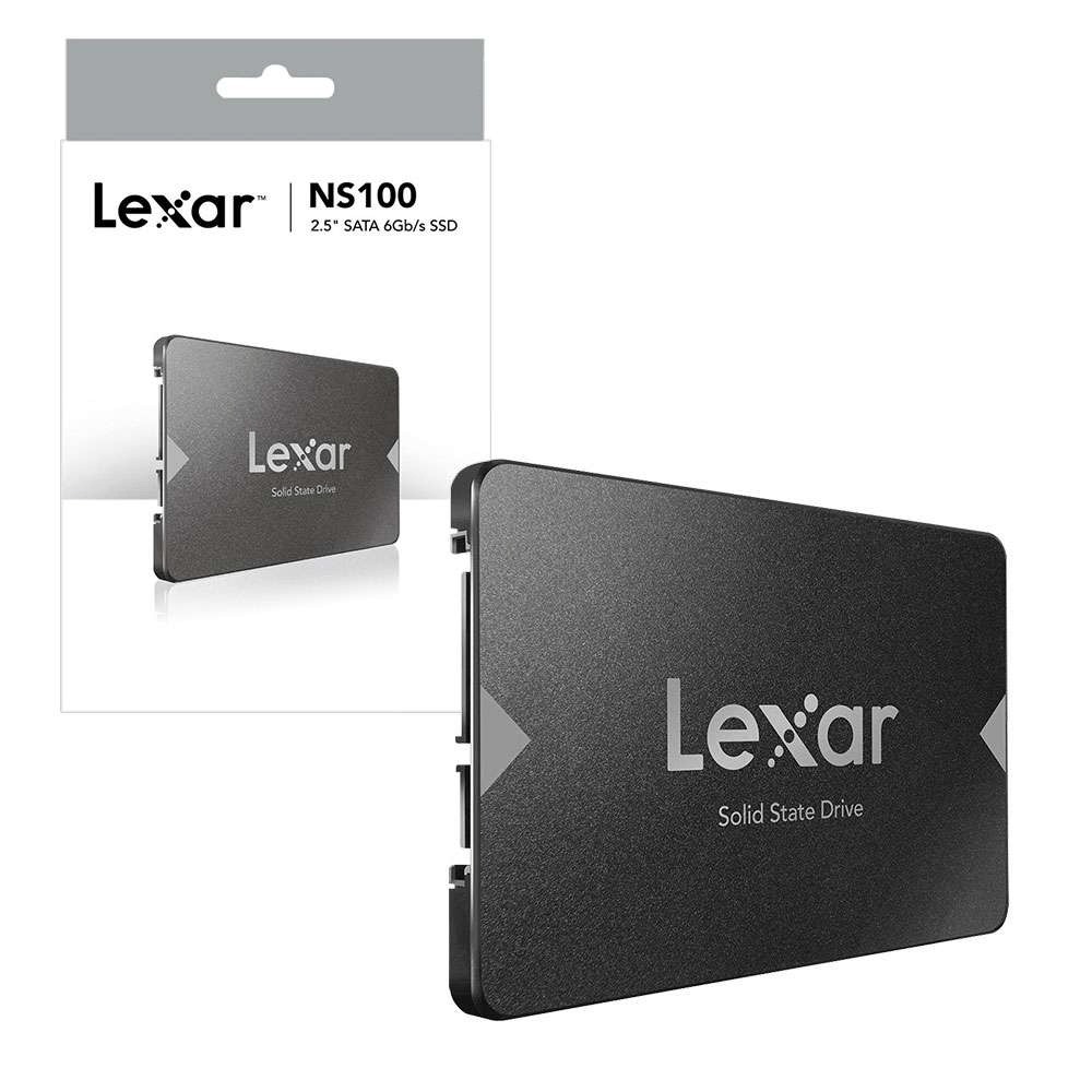 Installation du SSD Lexar NS100 1 To sur un ordinateur portable.