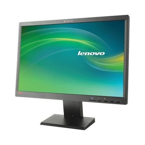 Pied ajustable de l’écran Lenovo L2250PWD permettant un meilleur confort visuel.