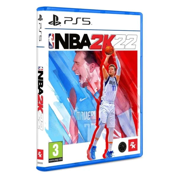 NBA 2K22 sur PS5 – Boîte de jeu avec jaquette officielle