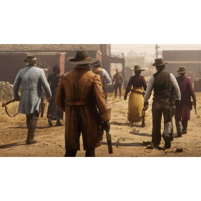 Scène de duel dans Red Dead Online