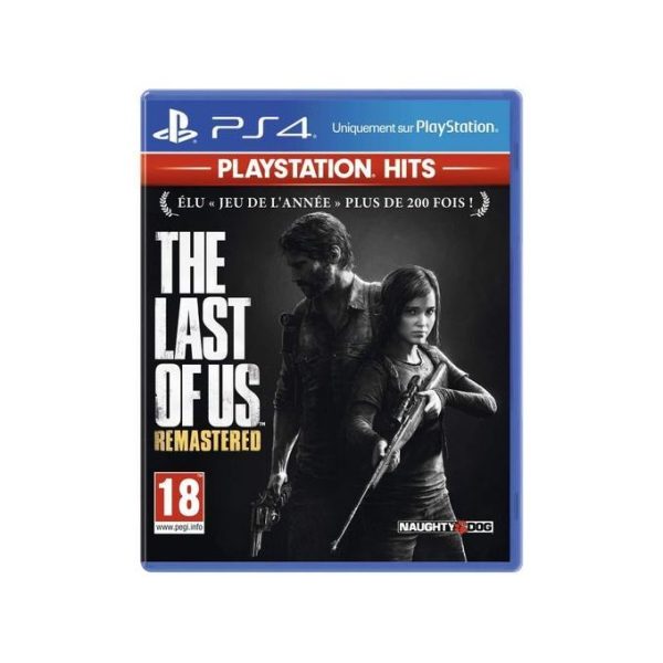 Jaquette officielle du jeu The Last of Us Remastered sur PS4.