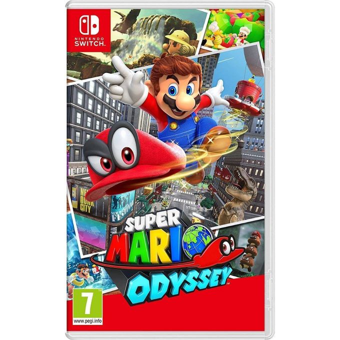 Nintendo Switch Super Mario Odyssey - Exploration immersive