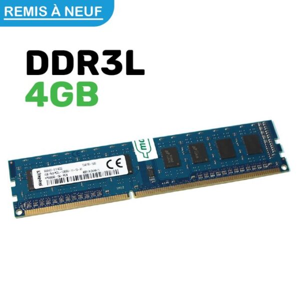Kingston Barette mémoire 4GB DDR3L 1Rx8 PC3L