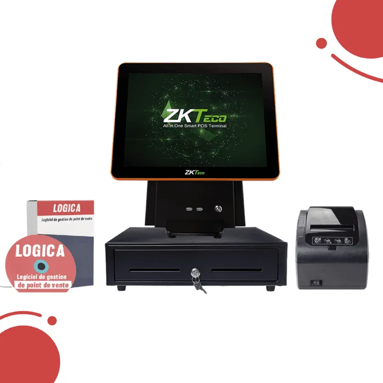 Améliorez votre entreprise avec la cCaisse tactile Gestion de Progé.