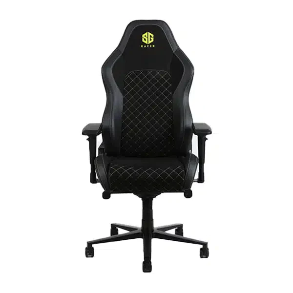 Chaise Gamer avec Dossier Réglable et Coussin Lombaire