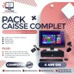 Pack Caisse Enregistreuse avec Garantie 12 Mois