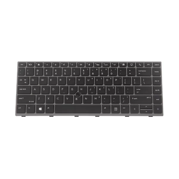 Clavier QWERTY HP Elitebook 840 G6 - face