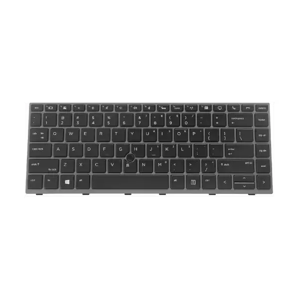 Clavier QWERTY HP Elitebook 840 G6 - face