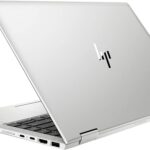 HP EliteBook x360 1040 G6 en mode tablette montrant sa flexibilité convertible