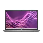 Écran du Dell Latitude 5540 affichant un motif de vagues violettes