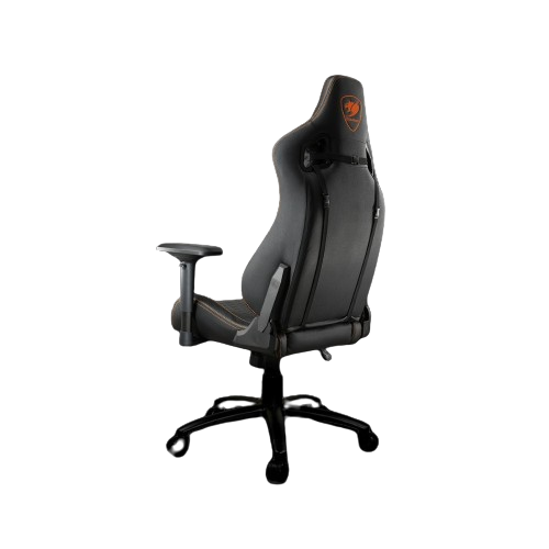 chaise gamer maroc blanche et noire avec coussins ergonomiques et base robuste