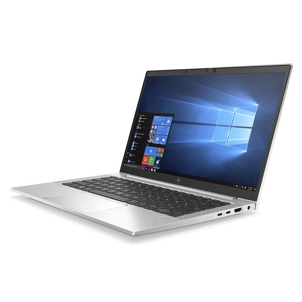 HP EliteBook 830 G7 utilisé dans un environnement professionnel, avec un écran ouvert affichant un document.