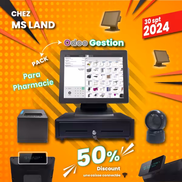 Améliorez Votre Parapharma avec Notre Caisse Tactile Complet