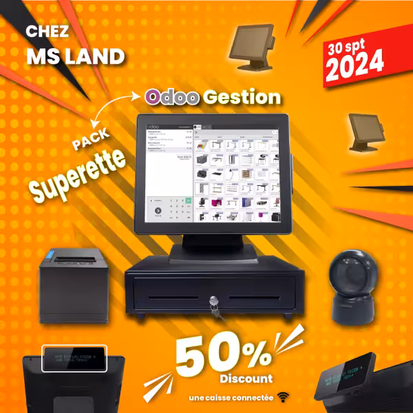 Améliorez Votre Superette avec Notre Caisse Tactile Complet
