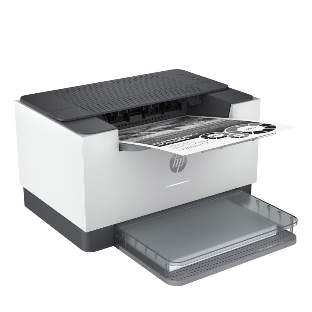 Imprimante HP LaserJet M211dw vue avant avec connexion sans fil