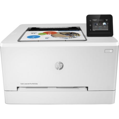 Imprimante HP LaserJet Pro M255dw avec connexion Wi-Fi et impression recto/verso.