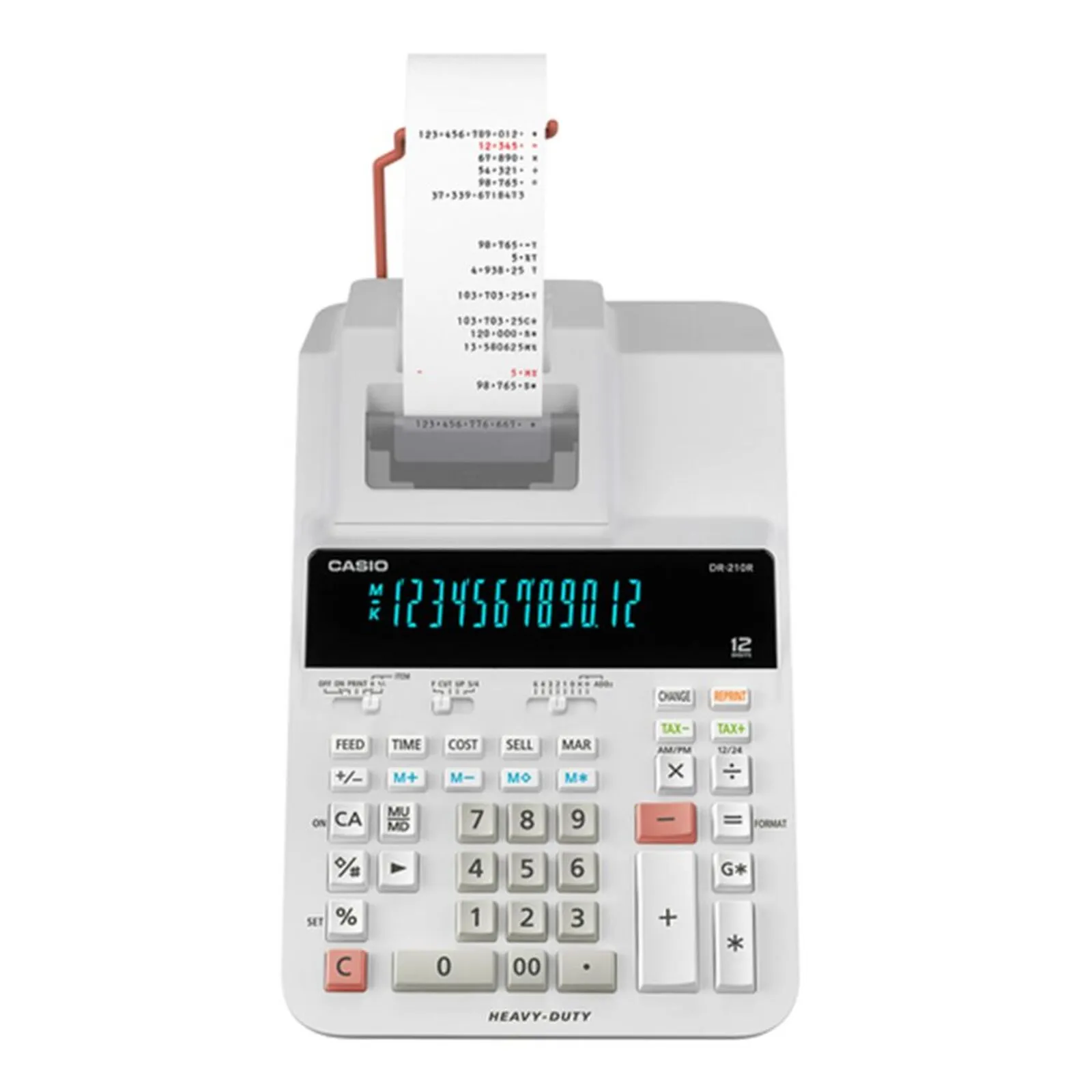 Calculatrice Casio DR-270R-WE Précision et Efficacité au Quotidien Calculatrice Casio DR-270R-WE