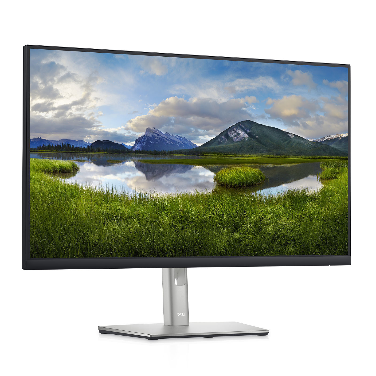 Connectiques de l'écran DELL P2722H : HDMI, DisplayPort, VGA et USB.