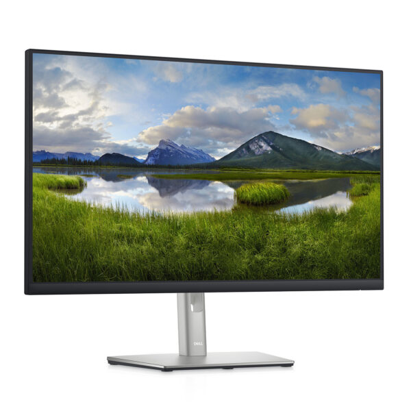 Connectiques de l'écran DELL P2722H : HDMI, DisplayPort, VGA et USB.