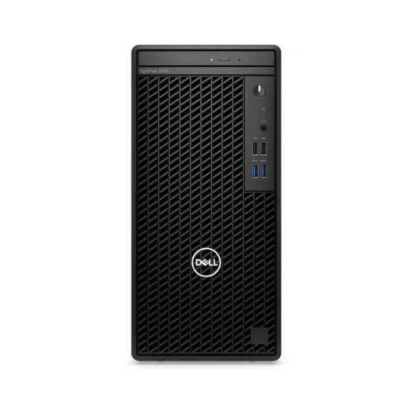 Vue du côté du DELL OptiPlex 3000 MT i5, connectivité et ports variés.