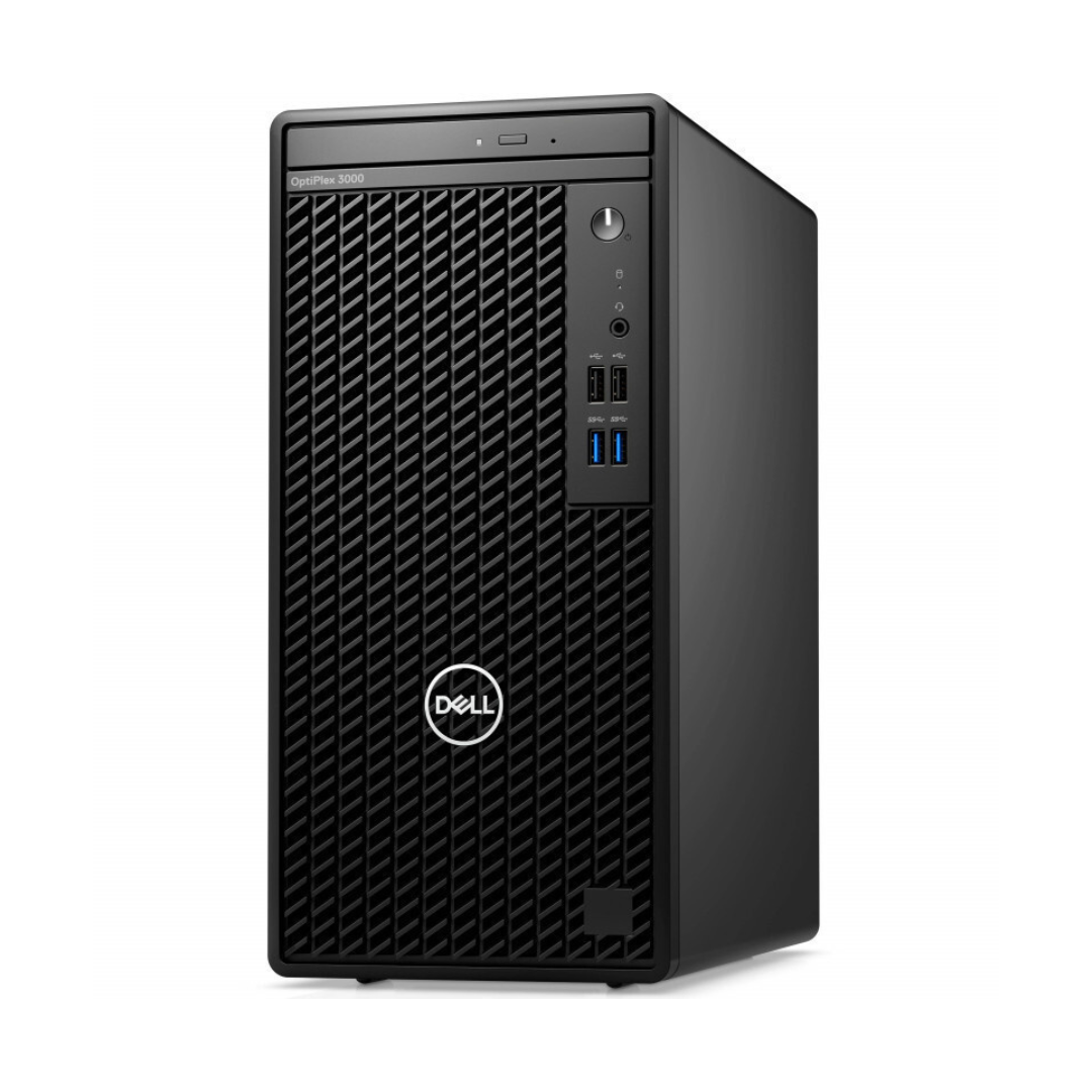 Design élégant et compact de l'ordinateur de bureau DELL OptiPlex 3000 MT i5.