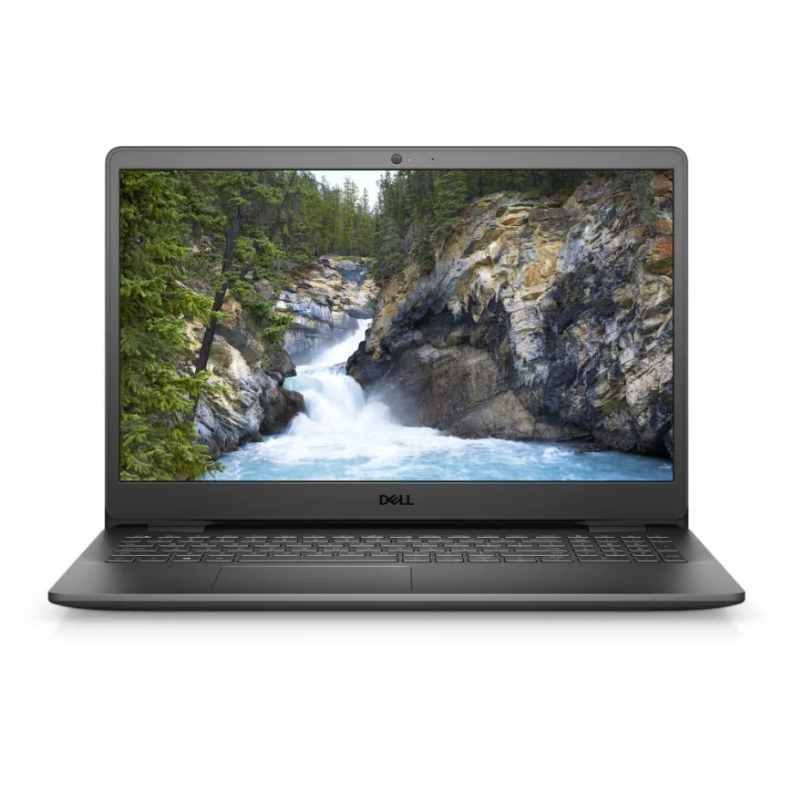 Vue de face du PC portable DELL Vostro 3500 avec écran 15,6 pouces et design élégant.