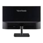 Connectivité HDMI et VGA de l’écran ViewSonic 24″ pour une compatibilité maximale.