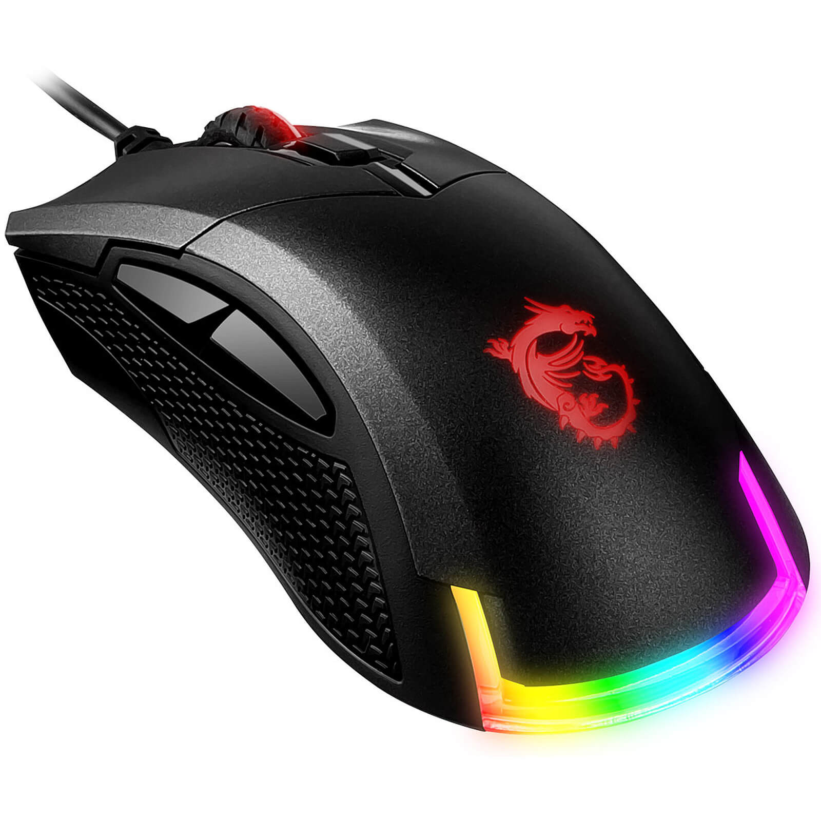 Souris gaming MSI Clutch GM50 avec rétro-éclairage RGB.