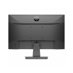 Vue de l'écran HP P22V G4 incliné, offrant une position réglable pour un confort ergonomique.