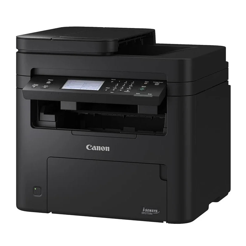 Imprimante multifonction laser monochrome Canon MF275dw sur un bureau moderne