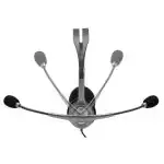 Casque Logitech H111 porté confortablement avec arceau ajustable