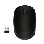 Vue de la souris LOGITECH M171 BLACK-K, design compact et élégant.