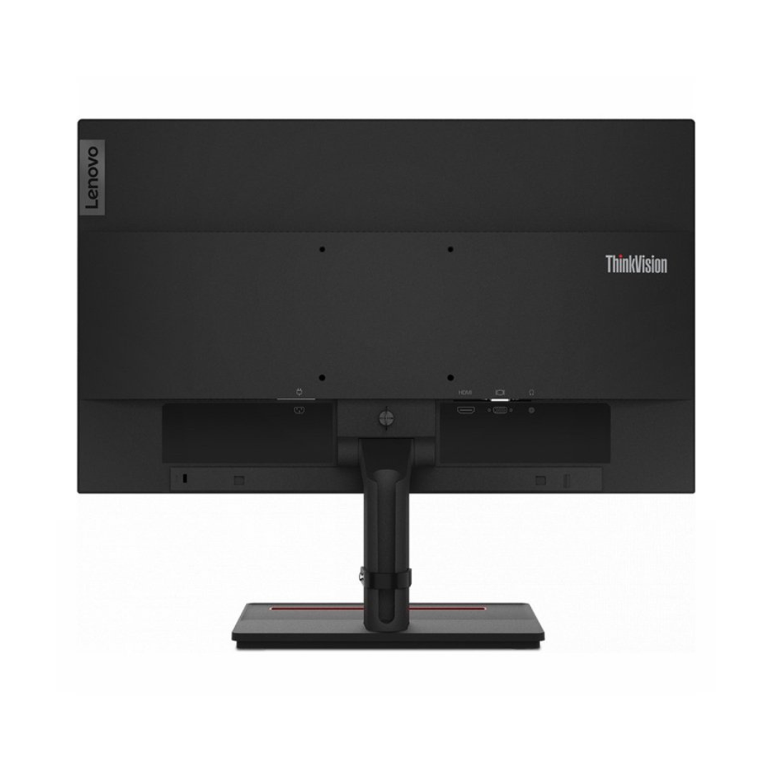 Connectivité HDMI et VGA de l'écran Lenovo ThinkVision S22e-20 pour une compatibilité maximale