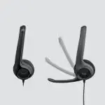 Casque Logitech H390 avec commandes intégrées et arceau ajustable