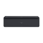 Vue de côté du clavier Logitech MX Keys S AZERTY Graphite avec touches rétroéclairées