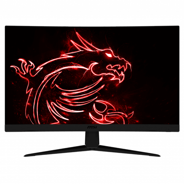 Vue arrière du MSI OPTIX G24C6 avec ports HDMI et DisplayPort pour une connectivité optimale