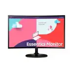 Vue de face de l’écran incurvé Samsung Essential 24".