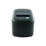 Imprimante thermique Gainscha GA-E200 vue avant avec ports USB, Ethernet et Serial.