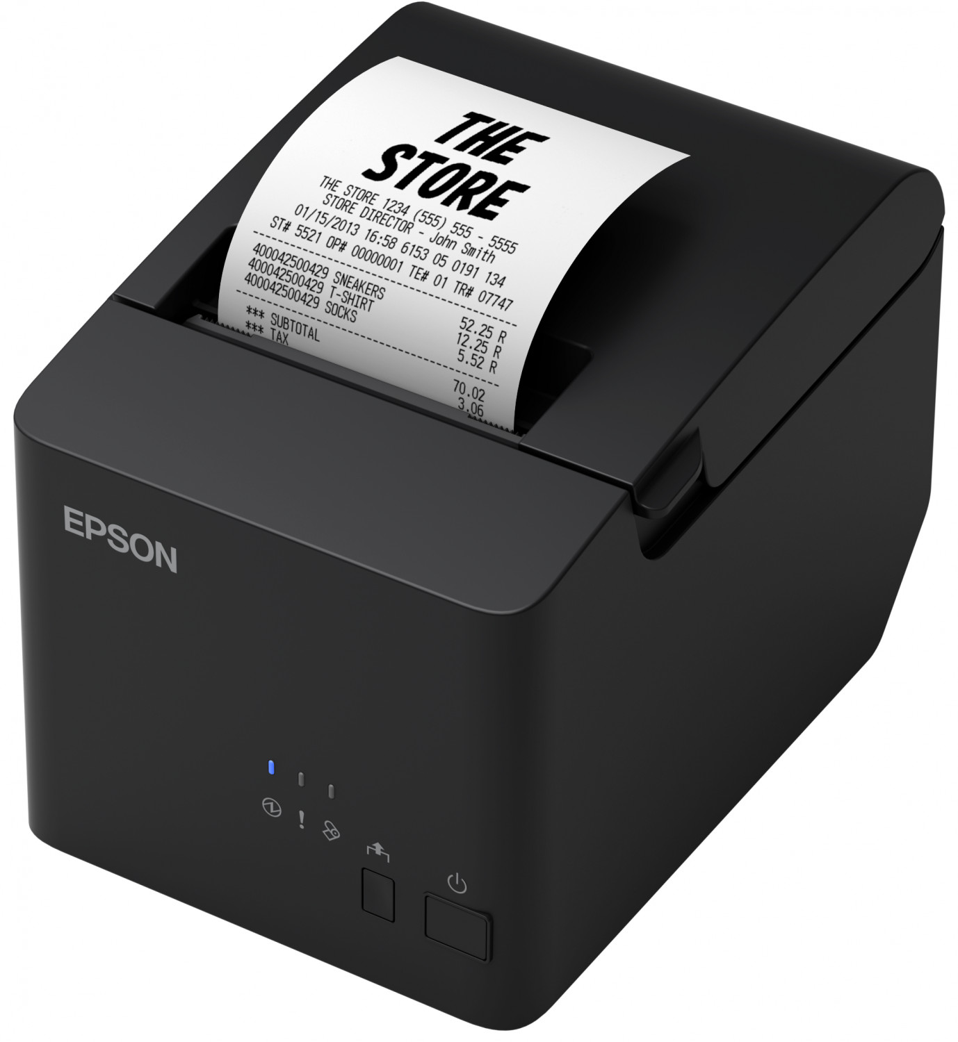 Imprimante thermique EPSON TM-T20X-051 avec connectivité USB et série Titre Image 1 : EPSON TM-T20X-051 - Imprimante thermique fiable et performante