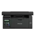 Imprimante Laser M6500nw connectée via Wi-Fi sur un bureau moderne.