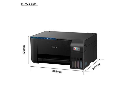 Imprimante Epson Ecotank L3251 avec réservoirs rechargeables et Wi-Fi